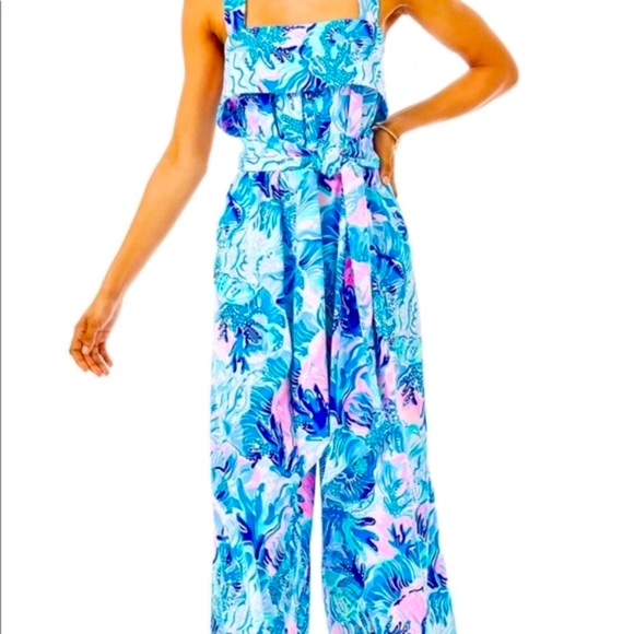 Lilly Pulitzer Tasely Jumpsuit - Picture 4 of 8